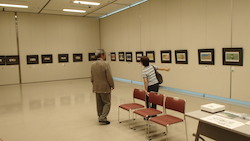 原画展会場